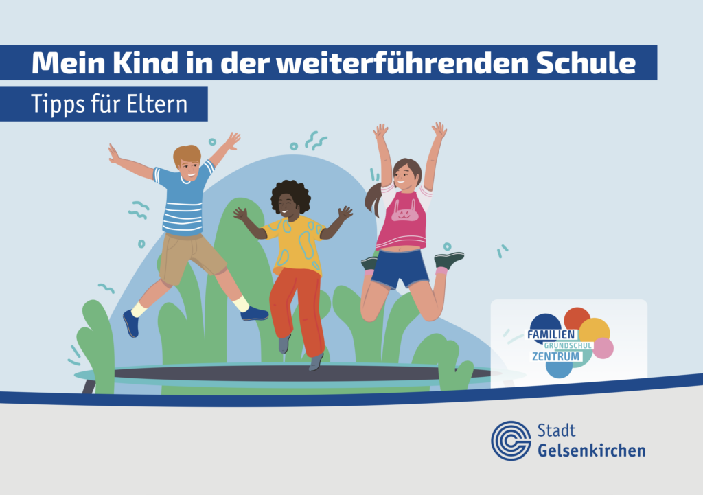 Titelblatt Ratgeber weiterfuehrende Schule