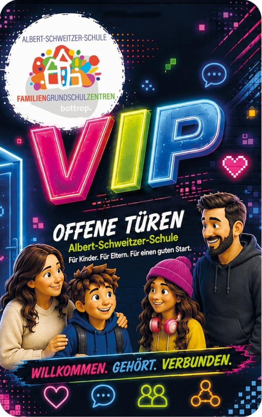 Vorderseite des VIP-Passes